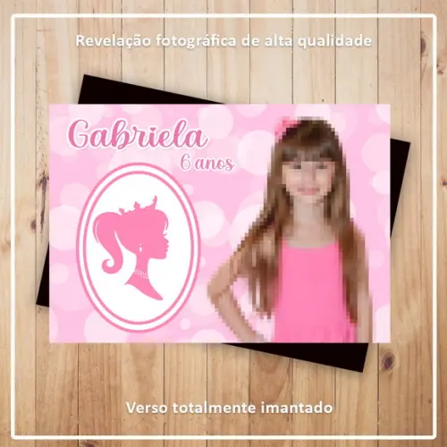 Imã de Geladeira Barbie