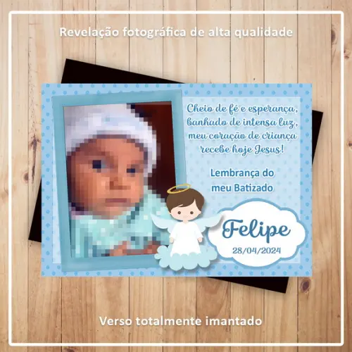 Imã de Geladeira Batizado