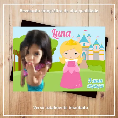 Imã de Geladeira Bela Adormecida Cute