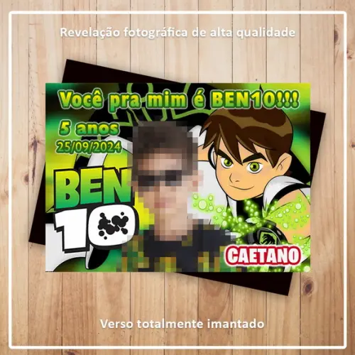 Imã de Geladeira Ben 10
