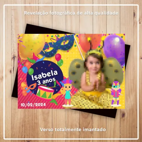 Imã de Geladeira Carnaval