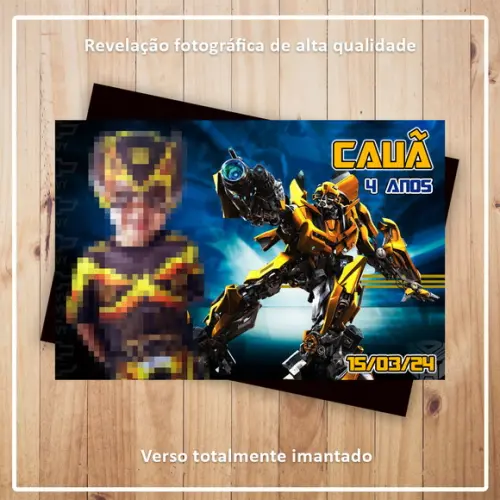 Imã de Geladeira Bumblebee