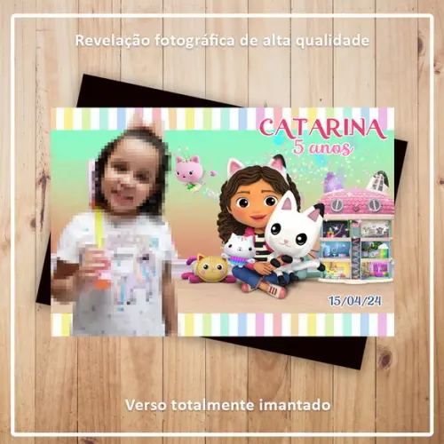Imã de Geladeira Casa Mágica da Gabby