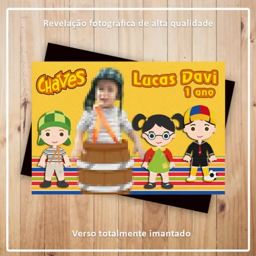 Imã de Geladeira Chaves Baby