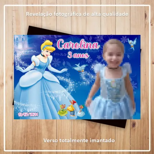 Imã de Geladeira Cinderela