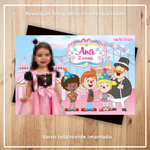 Imã de Geladeira Circo do Bita Rosa