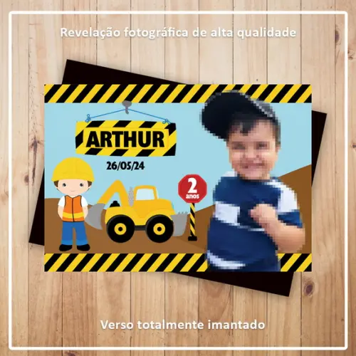 Imã de Geladeira Construtor