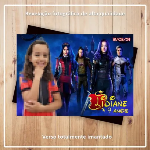 Imã de Geladeira Descendentes