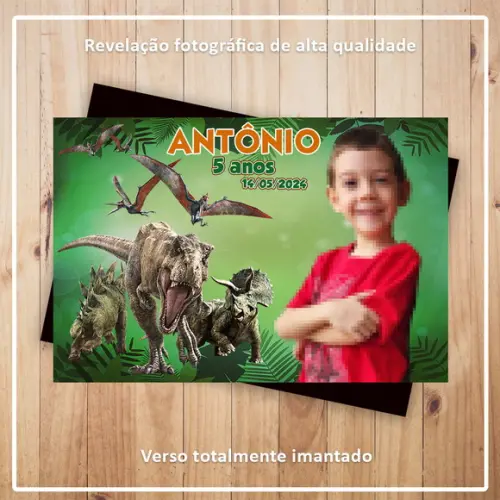Imã de Geladeira Dinossauros Reais