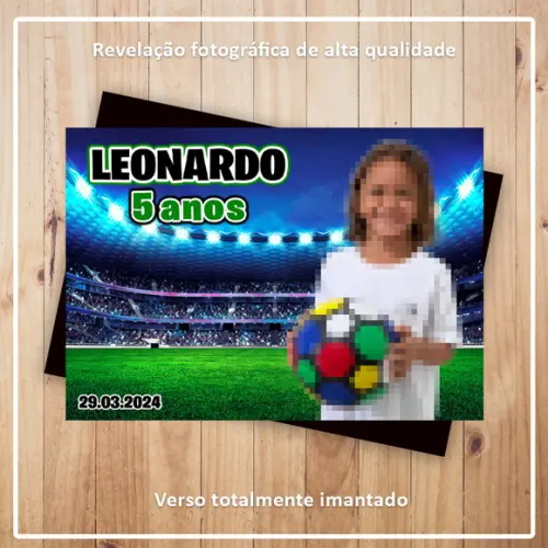 Imã de Geladeira Futebol