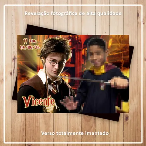 Imã de Geladeira Harry Potter