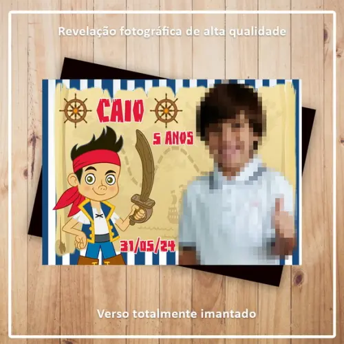 Imã de Geladeira Jake e os Piratas