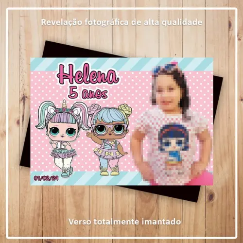 Imã de Geladeira Lol