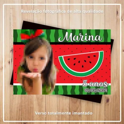 Imã de Geladeira Melancia