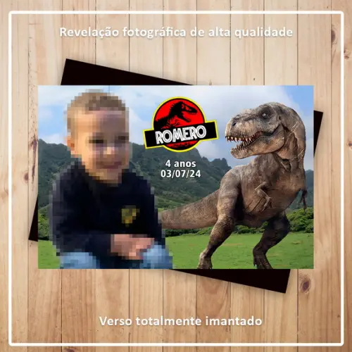 Imã de Geladeira Parque dos Dinossauros
