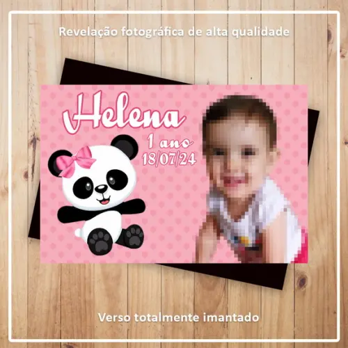 Imã de Geladeira Panda