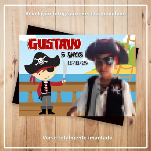 Imã de Geladeira Pirata