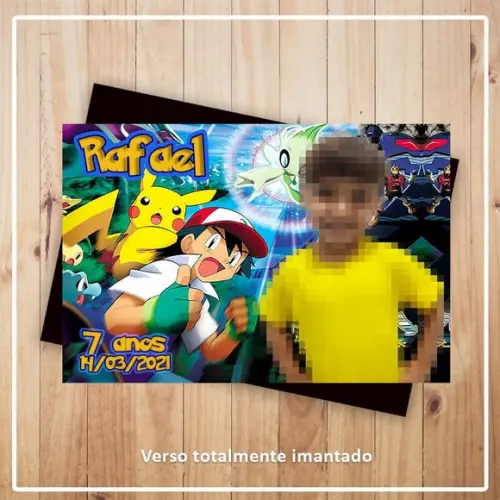 Ímã de Geladeira Pokemon