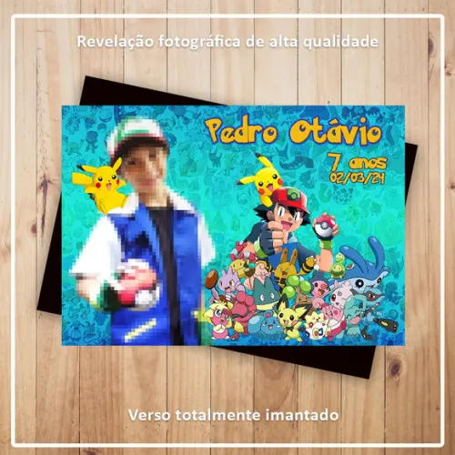 Ímã de Geladeira Pokemon