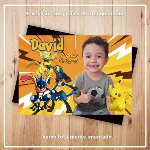 Ímã de Geladeira Pokemon