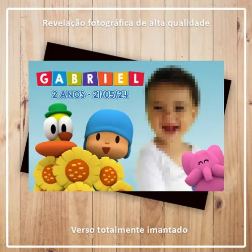 Imã de Geladeira Pocoyo
