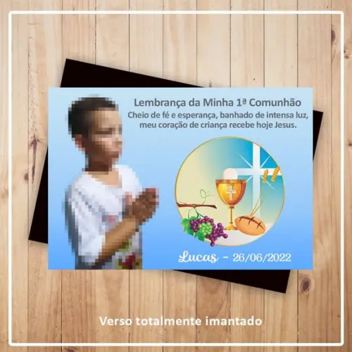 Imã de Geladeira Primeira Comunhão
