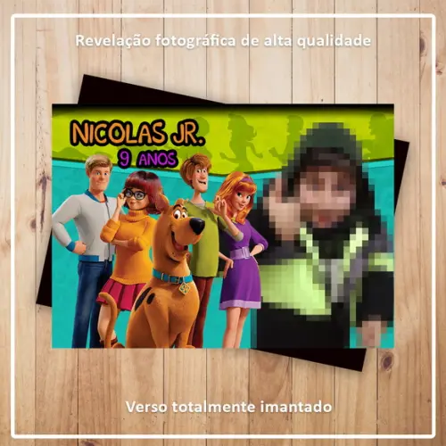 Imã de Geladeira Scooby Doo