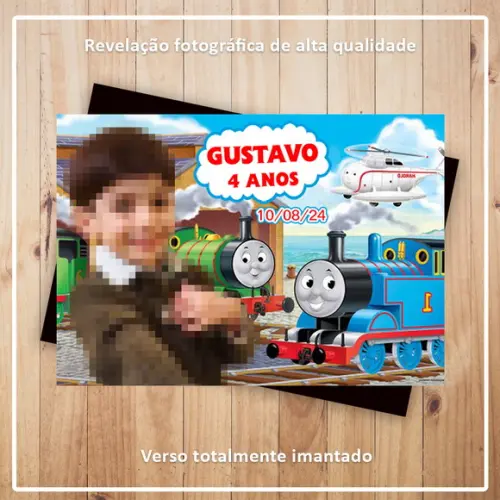 Imã de Geladeira Thomas e Seus Amigos