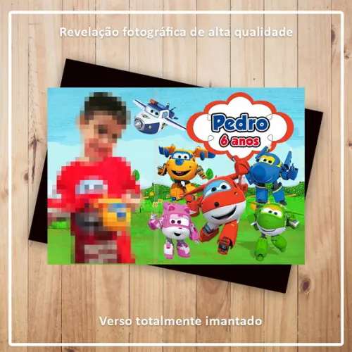Imã de Geladeira Super Wings