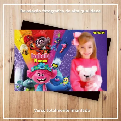 Imã de Geladeira Trolls 2