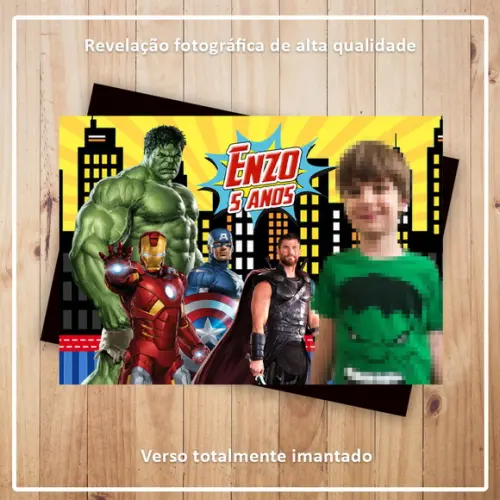 Imã de Geladeira Vingadores