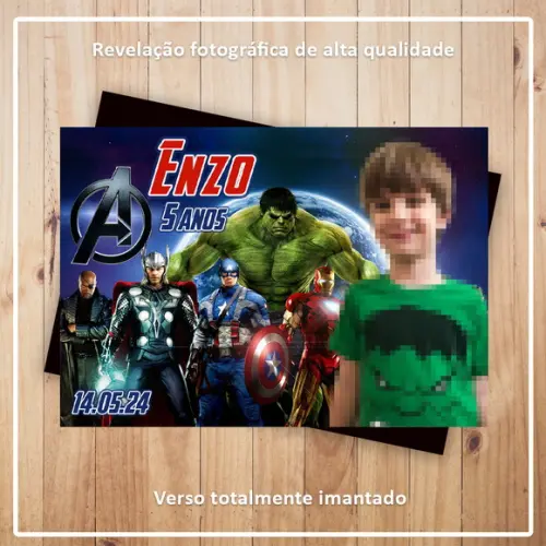 Imã de Geladeira Vingadores