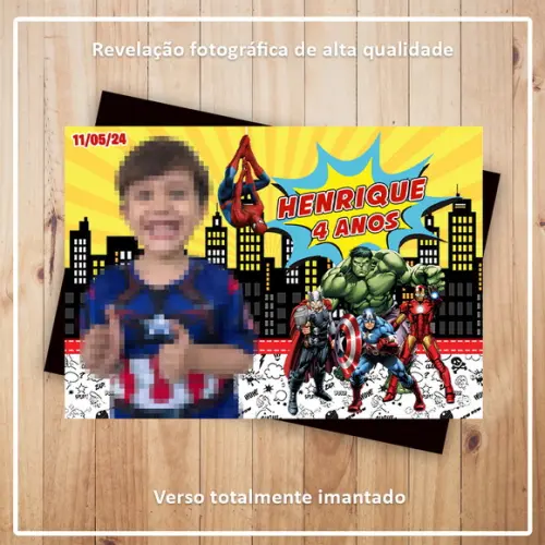 Imã de Geladeira Vingadores