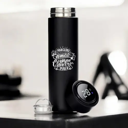 Pedido Personalizado - Copo+ Garrafa Térmica Dia dos Pais