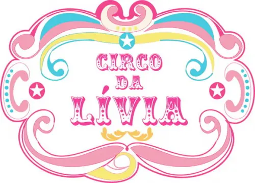Placa Painel para Decoração Festa Circo Rosa