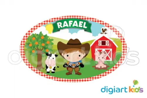 Placa Painel para Decoração Festa Fazendinha
