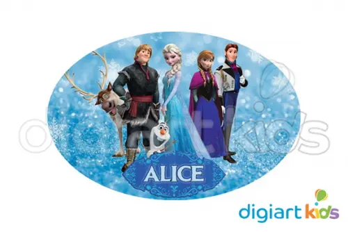 Placa Painel para Decoração Festa Frozen