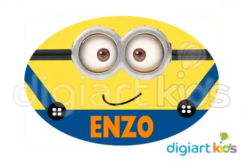 Placa Painel para Decoração Festa Minions