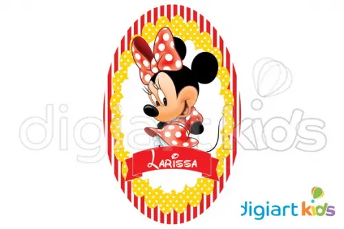 Placa Painel para Decoração Festa Minnie
