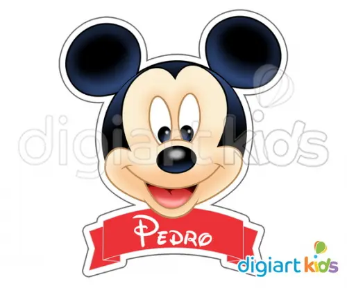 Placa Painel para Decoração Festa Mickey