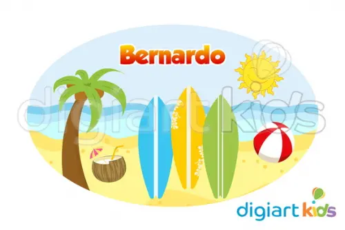Placa Painel para Decoração Festa Praia e Surf