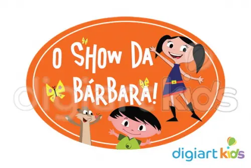 Placa Painel para Decoração Festa Show da Luna 85x65cm