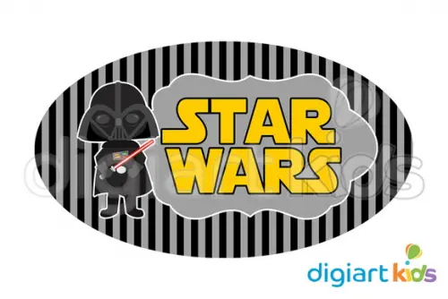 Placa para Decoração - Darth Vader