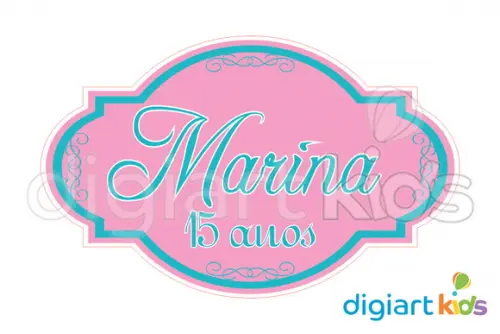 Placa para Decoração - 15 Anos