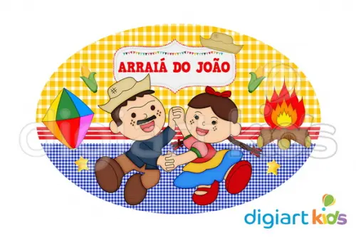 Placa para Decoração Festa Junina