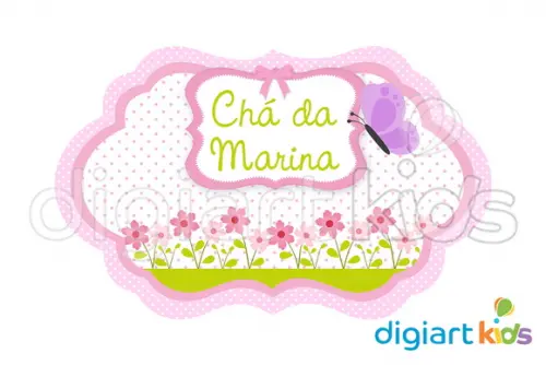 Placa para Decorar - Jardim