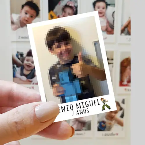 Polaroid Imã de Geladeira Ben 10