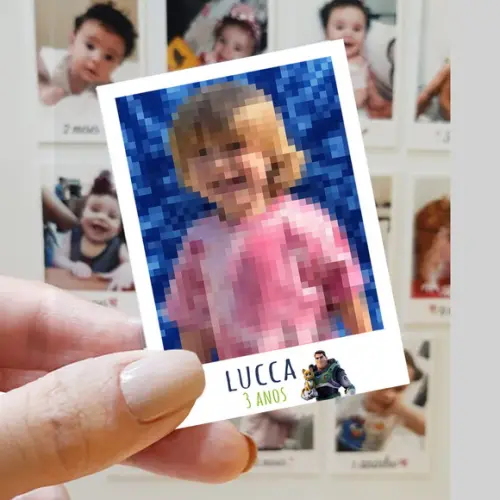 Polaroid Imã de Geladeira Buzz Lightyear
