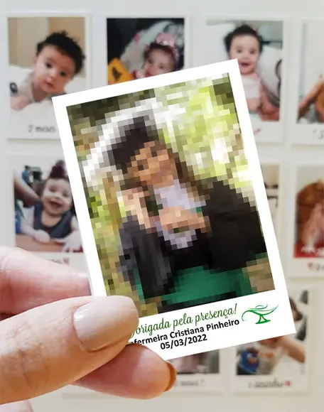 Polaroid Imã de Geladeira Formatura Prazo Especial