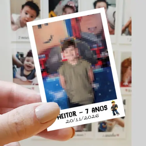 Polaroid Imã de Geladeira Roblox